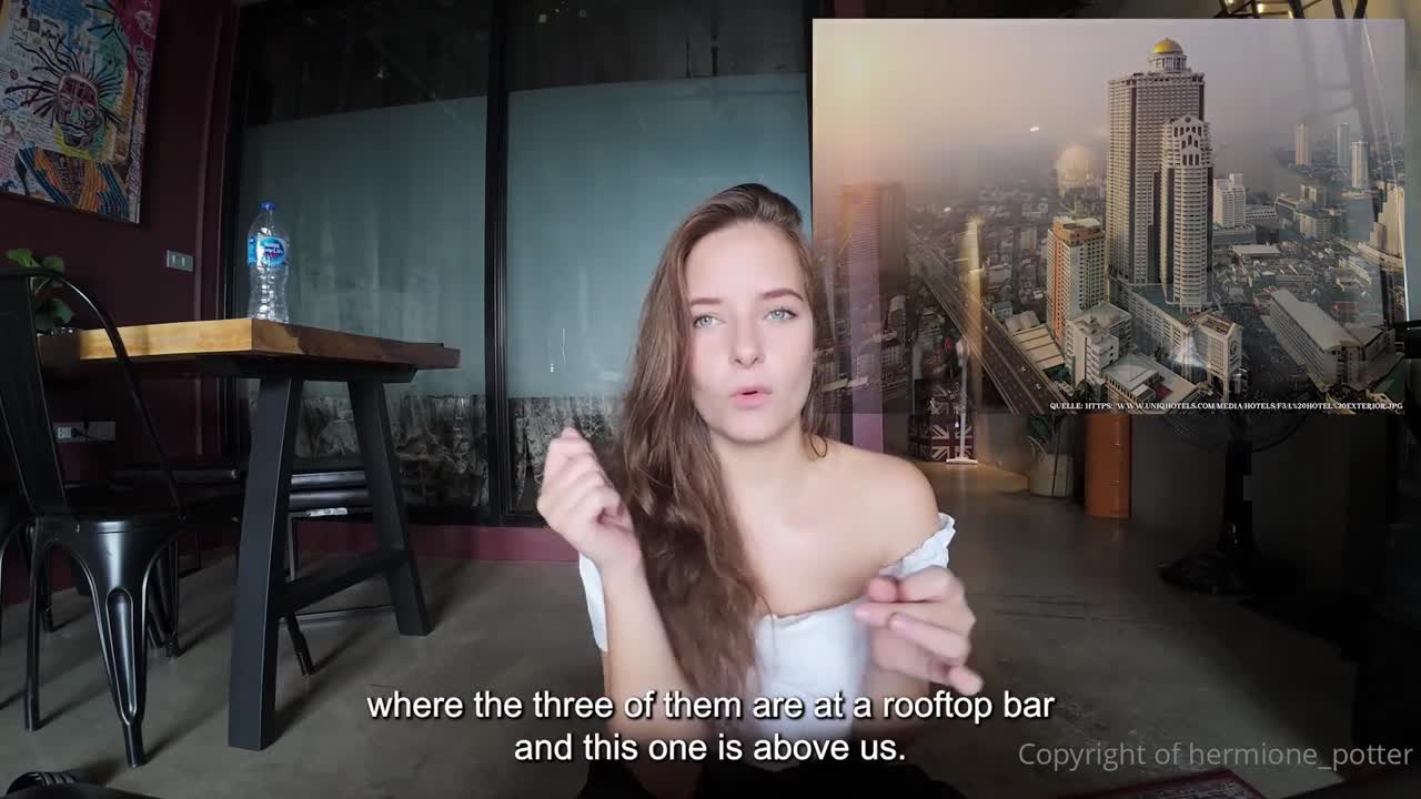 Hermione Potter Gives A Blowjob After Meeting Bangkok
