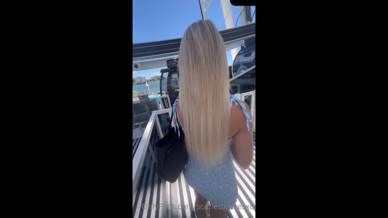 ScarlettKissesXO Fucks In Skyviews Miami Wheel