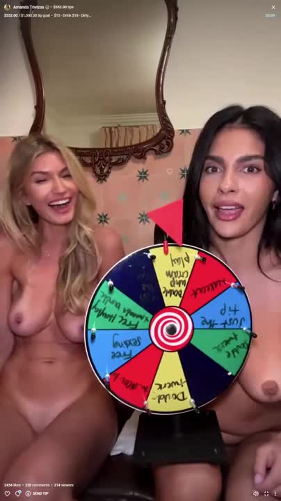 Hayley Maxfield Live Lesbian Fun With Amanda Trivizas