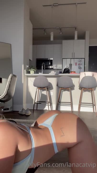 Little Lanacat Sucking A Dildo