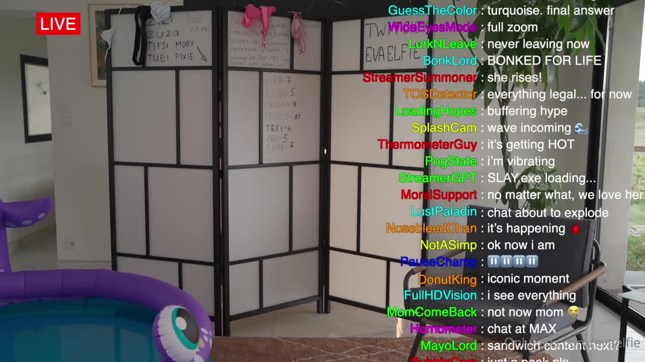 BF Creampies And Facials Eva Elfie On Livestream