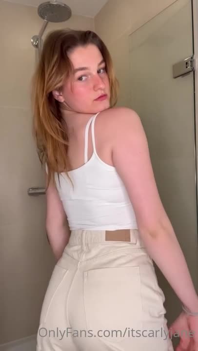 Carly Jane's Hot Fingering In The Shower