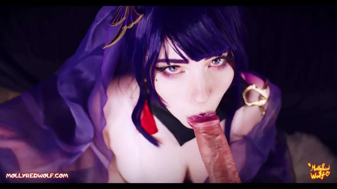 MollyRedWolf Likes Portraying Raiden Shogun As A Little Slut